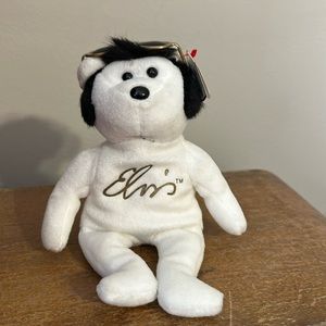 TY Beanie Baby Elvis Viva Las Beanies